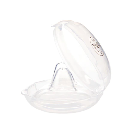 Protectii silicon Minut Baby pentru mamelon, 2 buc /cutie, marime universala - imagine 2