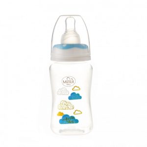 Biberon 125 ML cu Tetina Silicon 0+ luni