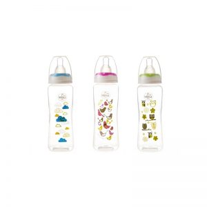 Biberon 250 Ml si Tetina Silicon 3+ luni