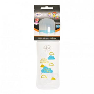 Biberon Gat Larg 270 ML cu Tetina Silicon 3+ luni