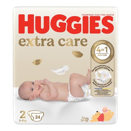 Huggies Extra Care Nr.2 - 24buc.