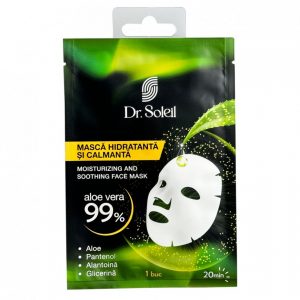 Mască Fată Hidratantă Și Calmantă Dr. Soleil
