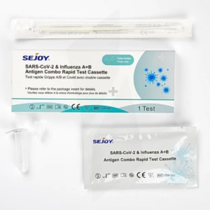 Test Rapid Combo Ag Covid + Gripa A si B, Sejoy, 1 buc