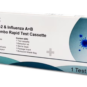 Test Rapid Combo Ag Covid + Gripa A si B, Sejoy, 1 buc