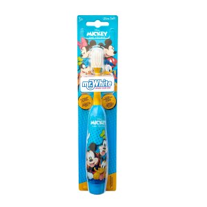 Periuta de dinti electrica MR. WHITE cu baterie DISNEY MICKEY MOUSE