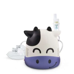 Aparat aerosoli / Nebulizator cu compresor si 2 Masti – Model Vacuta