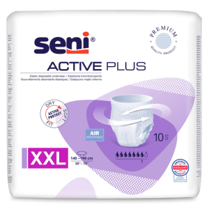Seni Active PLUS XXL Chilot Absorbant x 10 buc. – 7 Picaturi