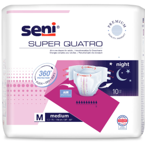 Seni Super Quatro – M – Scutece incontinenta grava adulti